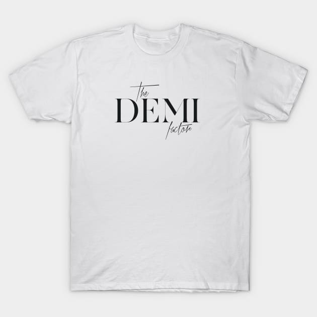 The Demi Factor T-Shirt by TheXFactor